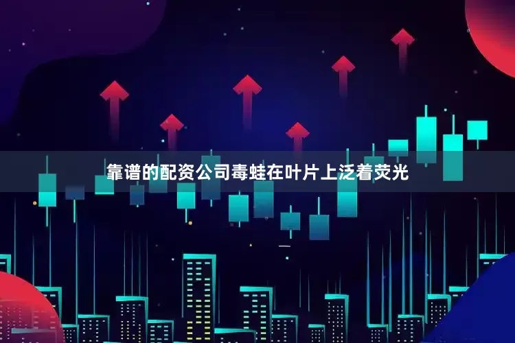 靠谱的配资公司毒蛙在叶片上泛着荧光