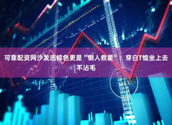 可靠配资网沙发选棕色更是“懒人救星”：穿白T恤坐上去不沾毛